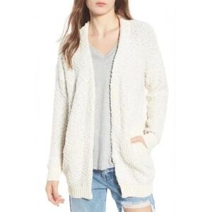DREAMERS by Debut Nubby Popcorn Sweater Cardigan.